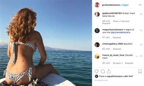 Giuliana De Sio Bikini Perfetto A Anni Caffeina Magazine