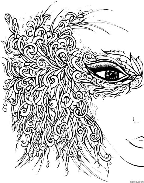 Eye Coloring Pages For Adults