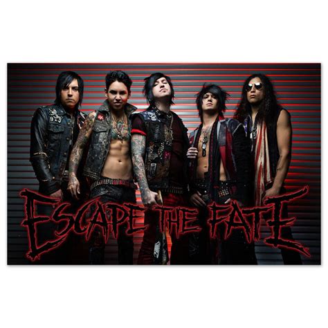 Escape The Fate Ungrateful Poster