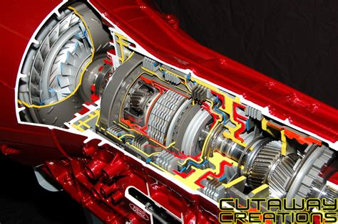 Ford 6r60e Six Speed Automatic Transmission Cutaway Creations