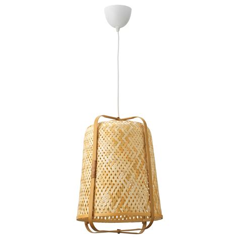 Knixhult Pendant Lamp Bamboohandmade 40 Cm Ikea