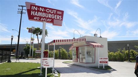 In N Out Burger Was Opened In Baldwin Park CA On October Nd