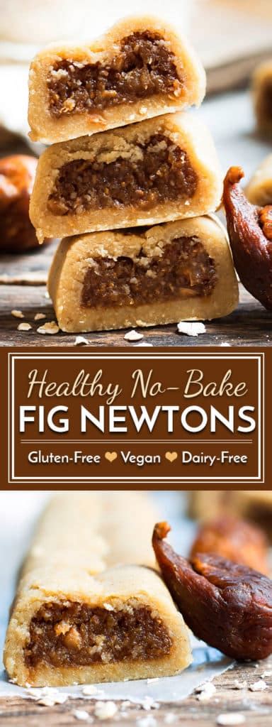 Recipe collections dairy free egg free gluten free paleo refined sugar free vegan. No-Bake Healthy Gluten-Free Fig Newtons | Vegan