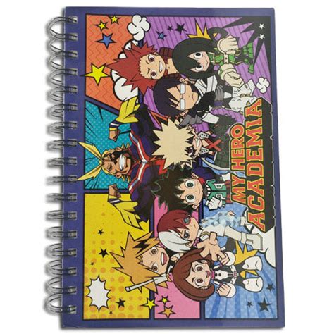 My Hero Academia Sd Group Hardcover Notebook Journal Shadow Anime