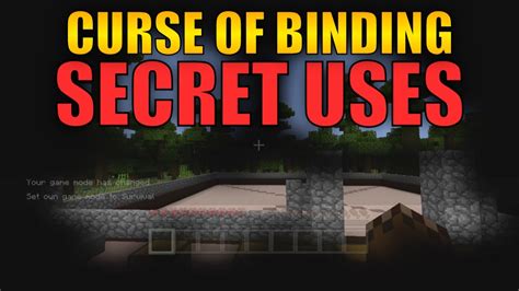 What Is Curse Of Binding In Minecraft