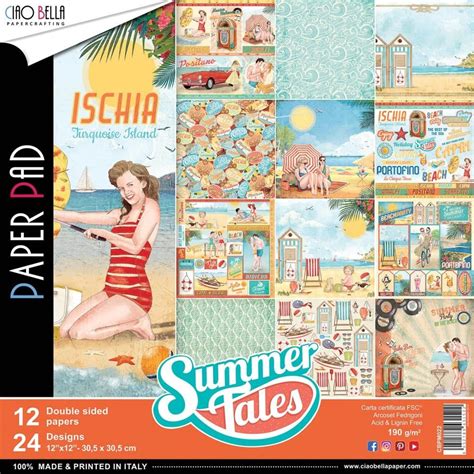 Ciao Bella Summer Tales Collection Paper Collection Kit