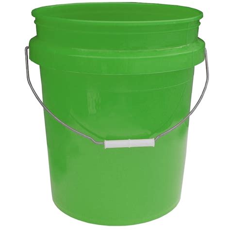 Encore Plastics 5 Gallon Commercial Bucket In The Buckets Department At