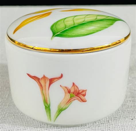 Tiffany And Co Limoges Porcelain Box Gem