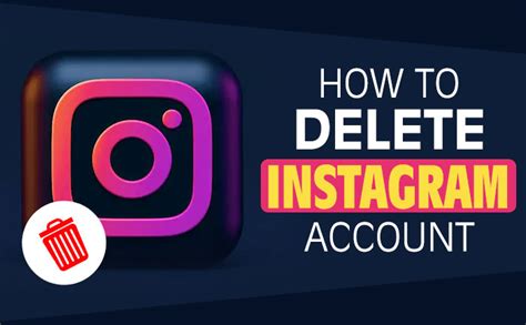 Delete Instagram Account Permanently : How To Delete An Instagram ...