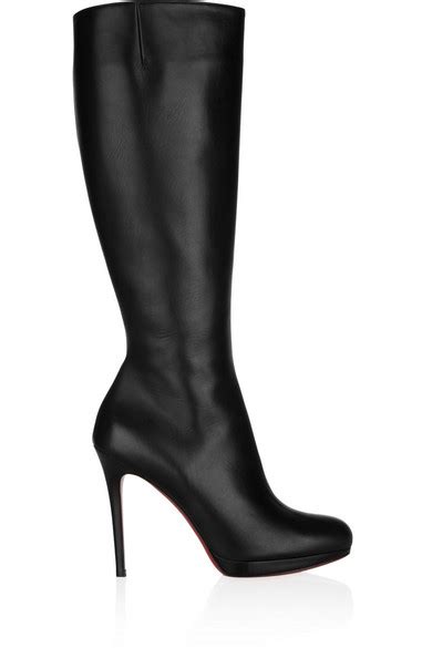 Christian Louboutin New Simple Botta 120 Leather Knee Boots Net A Portercom