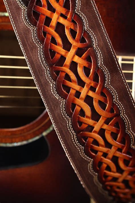 Celtic Leather Work This Is A Guitar Strap But Would Be A Great Belt