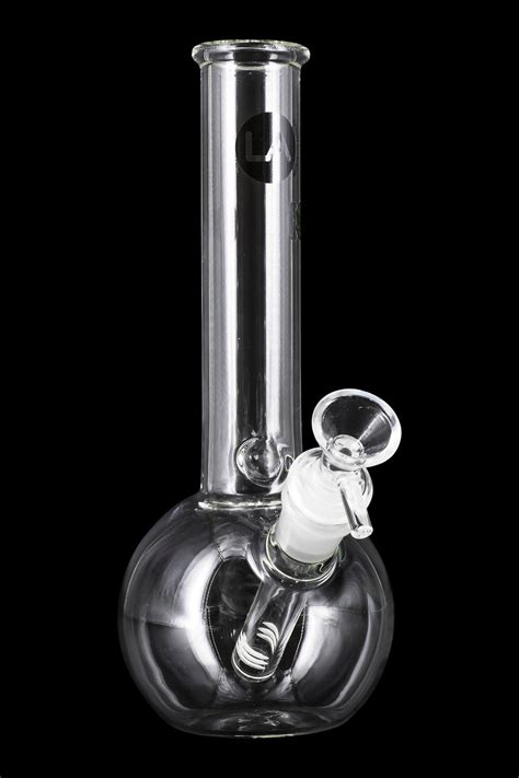 La Pipes Bubble Base Basic Bong Simple Guy