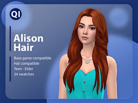Sims 4 Long Hairstyles Cc Atlynnvrolijk