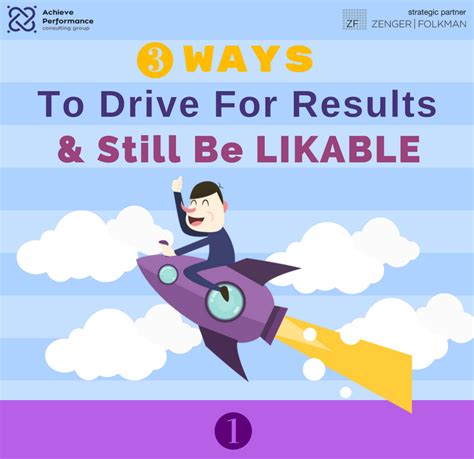 3 Ways Drive For Results And Still Be Likable Achieve Performance