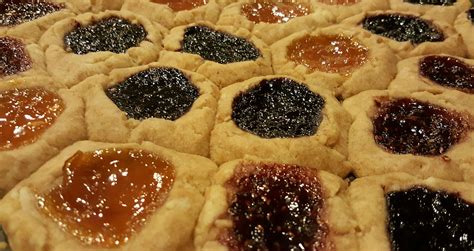 Shortbread Cookies With Jam Or Jelly Centers Recipe Jam Cookies