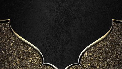 Download High Resolution Black And Gold Background