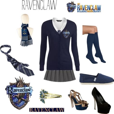 Ravenclaw Uniform By Campergrl Liked On Polyvore Harry Potter