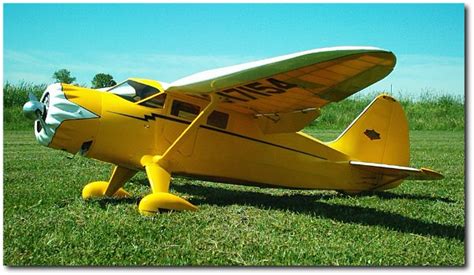 Rc Model Airplane Kits The Top Flite Stinson Reliant