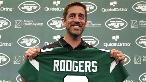 Aaron Rodgers Excited About ‘new Adventure With Jets
