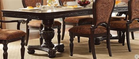 Russian Hill Warm Cherry Extendable Dining Table From Homelegance 1808