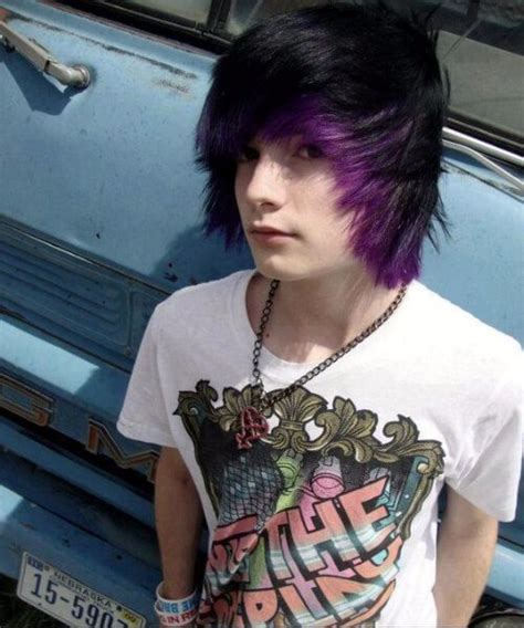 black and purple emo hairstyles for guys emo hairstyles for guys emo scene hair emo hair