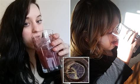 Mother Turns Her Placenta Into A Smoothie And Feeds To Her Husband