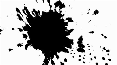 Ink Drops Ink Blot Organic Ink Drop Ink Splat 20 Motion Background
