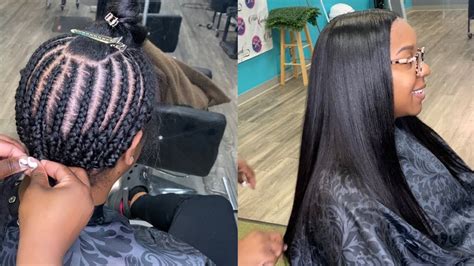 Detailed Middle Part Traditional Sew In Update 2022 Happy New Year