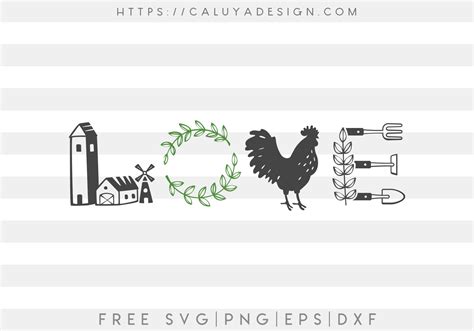 Fields Of Heather: Where To Find Free Farmhouse Style SVGS