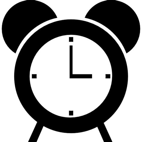 Download alarm clock font with regular style. Circular alarm clock tool - Free Education icons