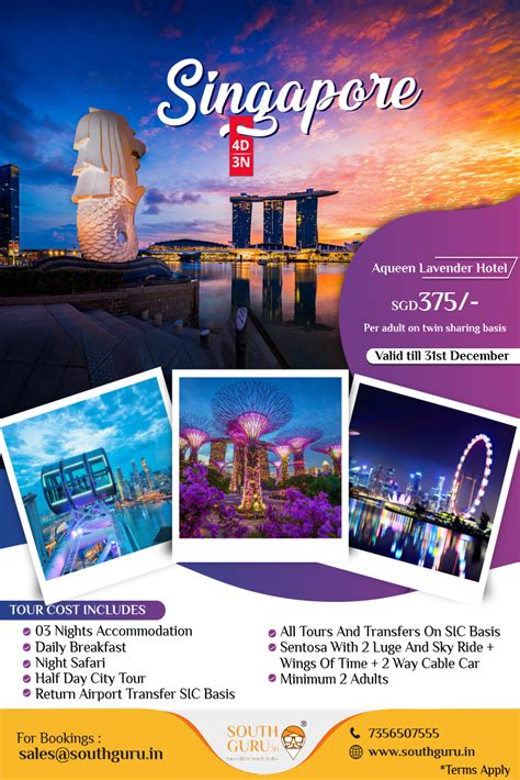 Singapore Tour Packages Best Deals Guaranteed Southguru Holidays