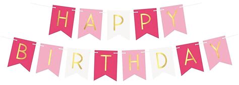 Happy Birthday Pink Png Clip Art Library