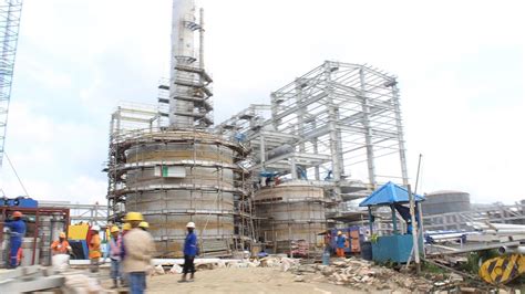 Progres Pembangunan Pabrik Amonium Nitrat Pt Kan Capai Persen