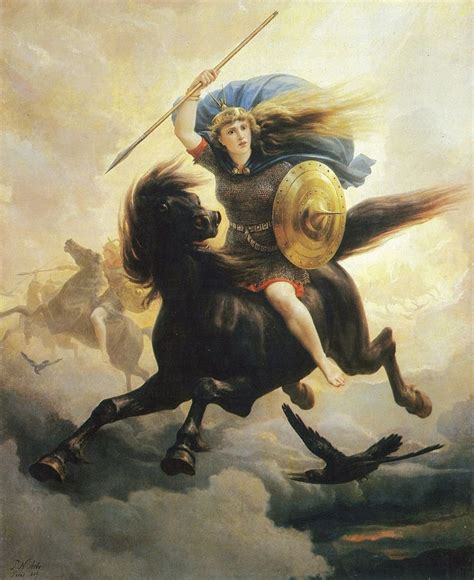 Mysterious And Powerful Valkyries In Norse Mythology The Choosers Of