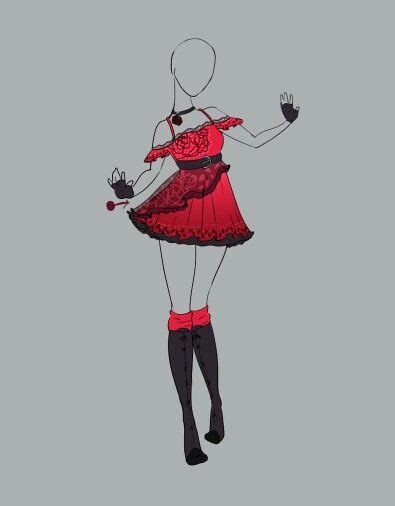 Maybe you would like to learn more about one of these? Red and black | Fashion design drawings, Art clothes, Dress sketches