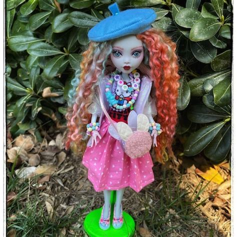 Ooak Custom Monster High Doll Repaint Lagoona Blue G3 Ever Etsy