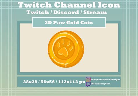 Custom Twitch Channel Points Icon Etsy