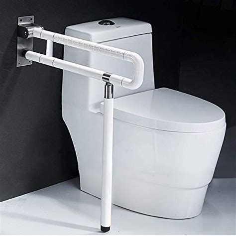 Foldable Toilet Grab Bar Handrail Safety Support Handrails Shower Safe