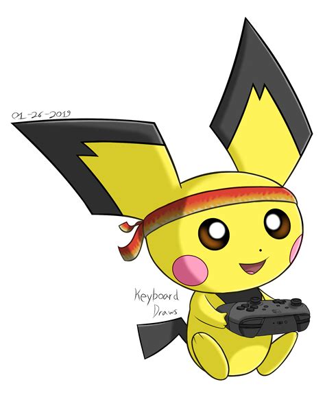 Pichu is a social pokémon known for its playful and mischievous demeanor. Pichu (commission) by Keyboard-Draws on Newgrounds