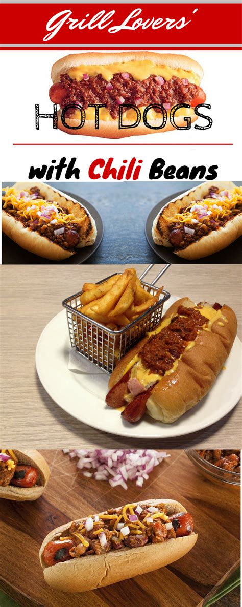 Like a corndog, minus the hassle. Hot Dogs with Chili Beans Recipe (Ready in about 4 hours | Food recipes, Bean recipes, Food