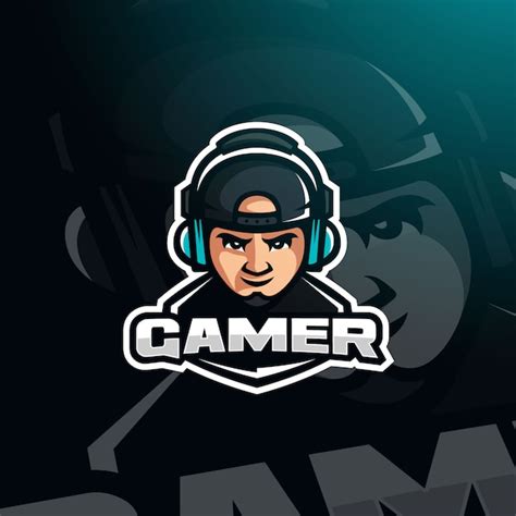 Premium Vector Gamer Youtuber Gaming Avatar With Headphones For