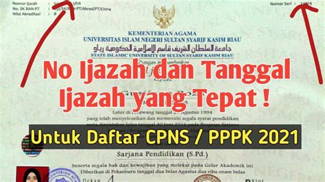 Tanggal Ijazah Cpns Rumah Pendidik