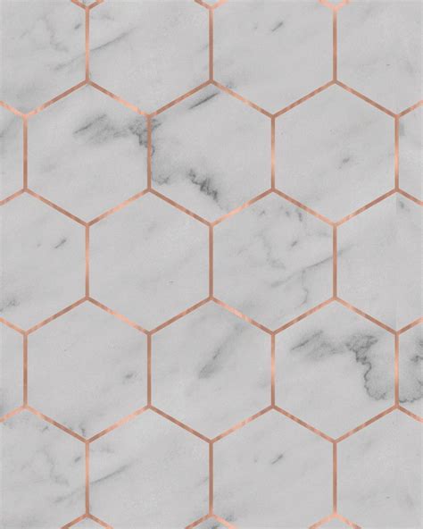 Gold Wallpaper Bathroom Black Marble Bathroom Hexagon Wallpaper Rose