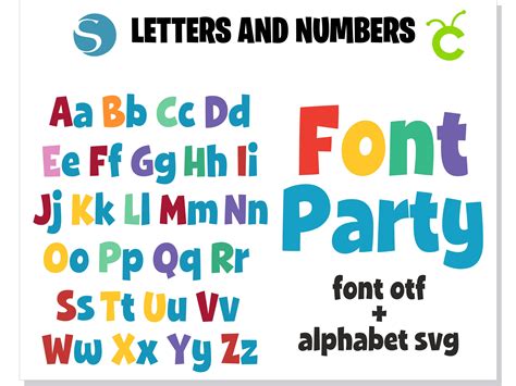 Word Party Font