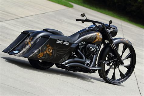 2012 Flhr Road King 30 Bagger Harley Davidson Bikes Custom Baggers