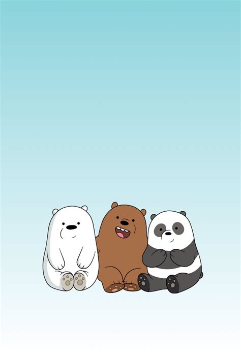 We Bare Bears Cute Panda Wallpaper Cartoon Wallpaper Iphone Bear