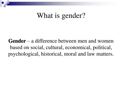 Ppt Gender Mainstreaming Powerpoint Presentation Free Download Id