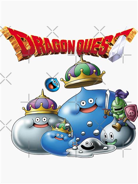 Dragon Quest Slime Sticker For Sale By Laivine Redbubble