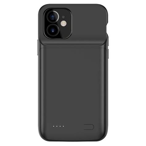 Tech Protect Powercase Iphone 12 Mini Backup Battery Case Black