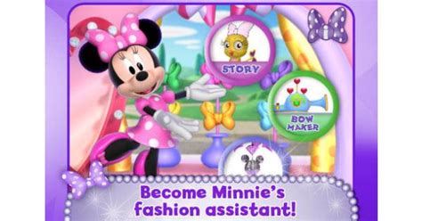 Minnie Bow Maker App Review Common Sense Media
